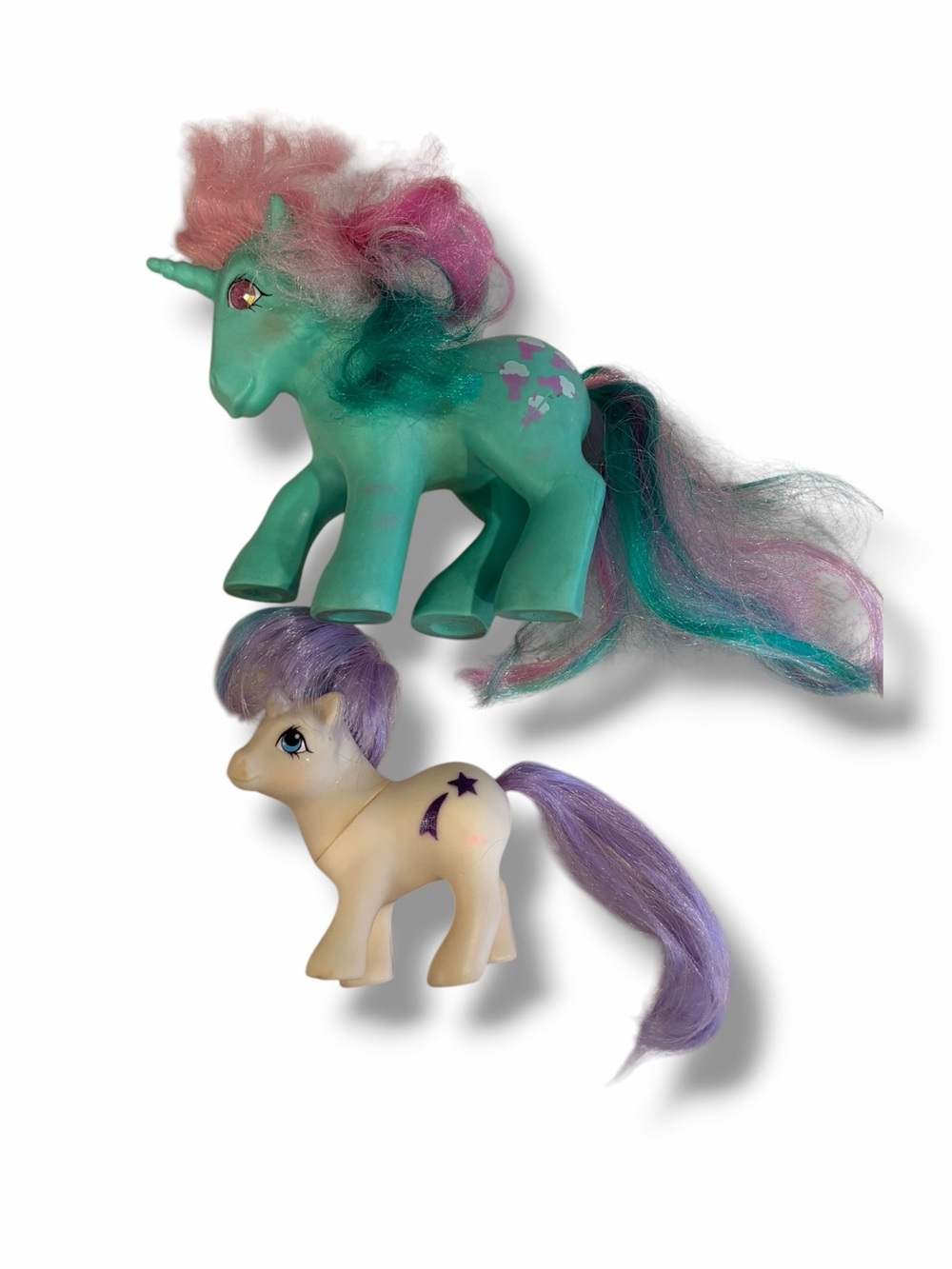 Lot of 2 Bait 1980s My Little Pony G1 - Picture 2 of 8